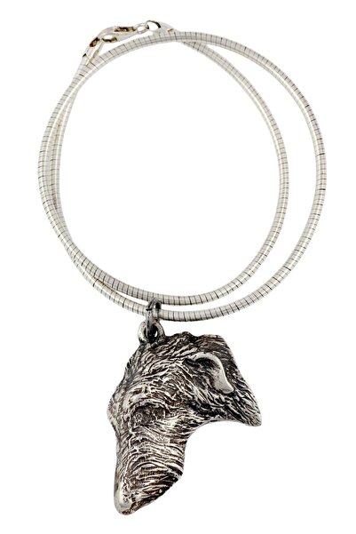Art - Dog Deerhound, Scottish Deerhound - Dog necklace, unique jewellery for ...