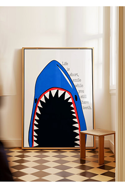 ARTHOUSECOLLECTIVE Pozitif Duvar Yazısı Koleksiyonu / Smile - Çerçevesiz Poster