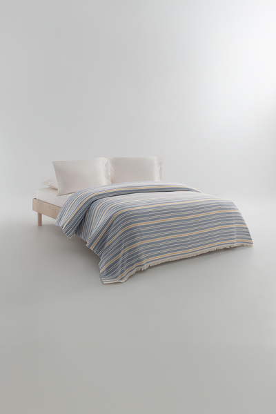 Yataş Tobias Double Cotton Pique - Indigo