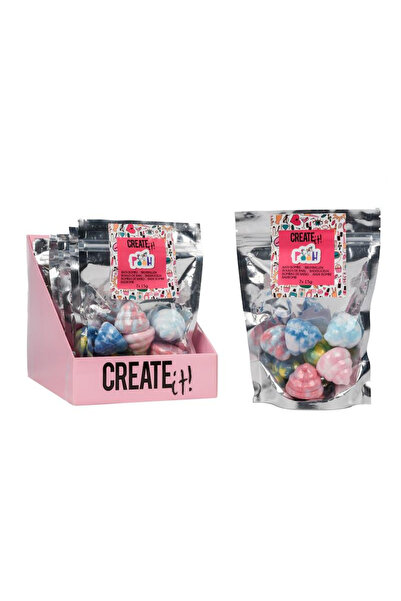 Create It Σετ μπάλες μπάνιου, Μονόκερος, 7x15 γρ. Πολύχρωμο, 3 ετών+