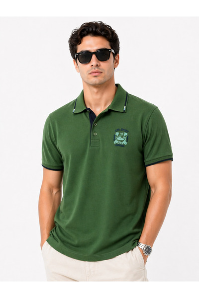 Caprisel Men's Polo Neck T-shirt