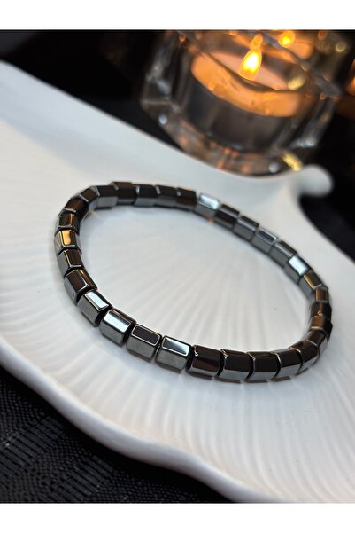 Moonstone Accessories سوار من الحجر الطبيعي الأسود الهيماتيت |   للجنسين |   ...