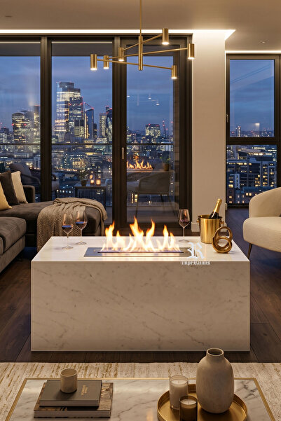 impeRiums 80 CM Bioethanol Fireplace Burner – Bacasız Bioethanol Şömine Burner