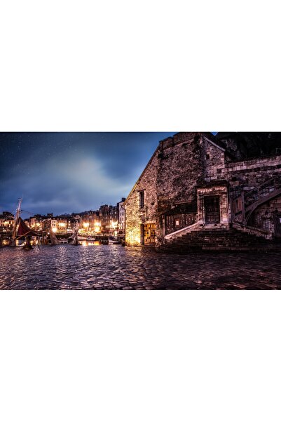 media Πίνακας σε καμβά, Μεσαιωνική αρχιτεκτονική, 45 x 30 εκ.