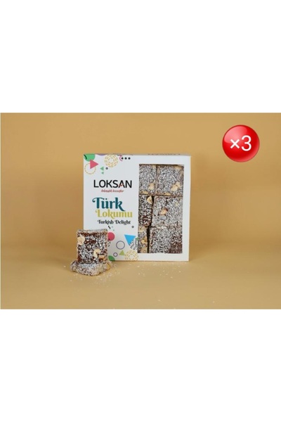 LoKSaN Hazelnut Leaf Cezerye 300Gr × 3 Pcs