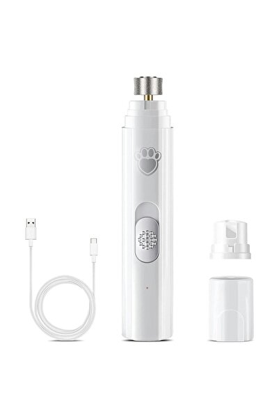 Aptel Ηλεκτρικός τρίφτης νυχιών για κατοικίδια, 2 ρυθμίσεις ταχύτητας, φόρτισ...