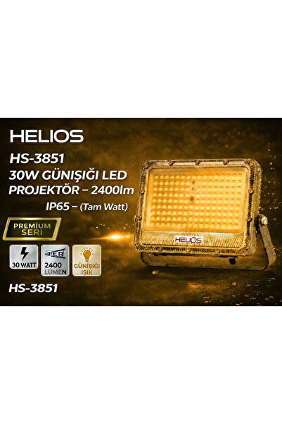 Helios Led Projektör 30w, (17cm x 14cm)