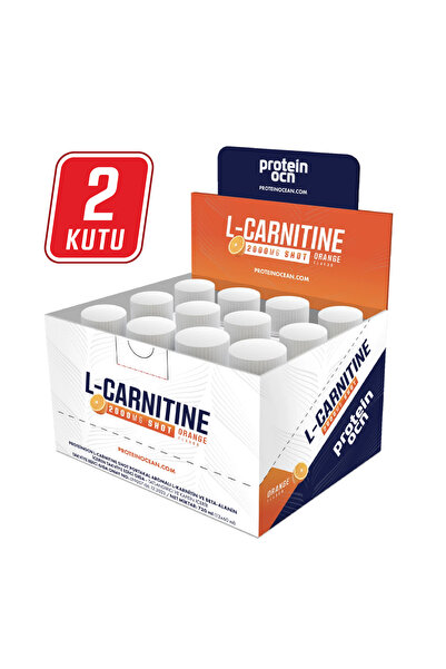 Proteinocean L-Carnitine Shot -Portakal / 1 KUTU x 2 Adet