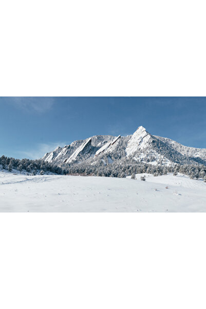 media Πίνακας σε καμβά Χιονισμένο Βουνό, 105 x 70 εκ.