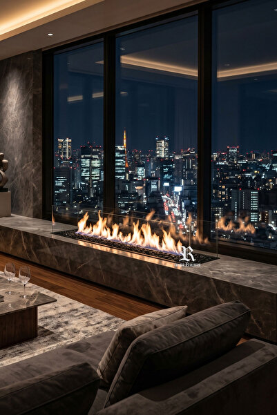 impeRiums 160 CM Bioethanol Fireplace Burner – Bacasız Bioethanol Şömine Burner