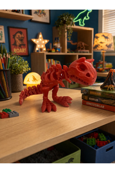 GECE 3D HAREKETLİ EKLEMLİ DİNAZOR OYUNCAK