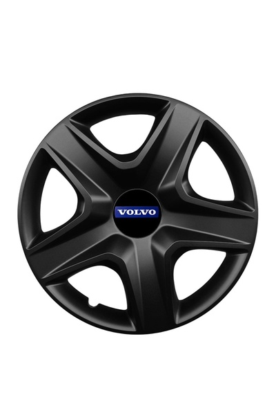 Autohelix MSA Set de 4 capace de roată 15 inch (R15) VOLVO, Model 340 Negru