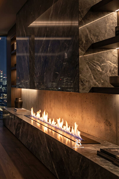 impeRiums 200 CM Bioethanol Fireplace Burner – Bacasız Bioethanol Şömine Burner