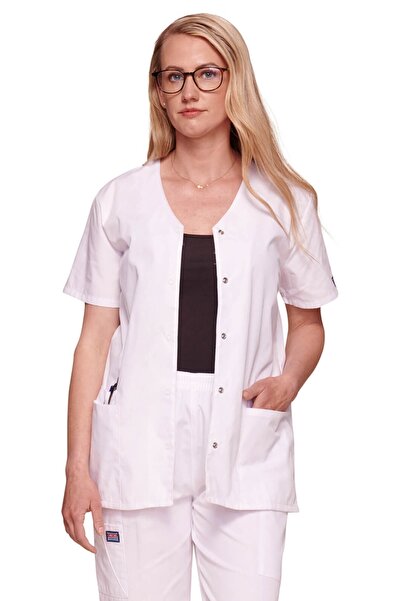 Cherokee UNIFORMS Halat de lucru pentru femei, alb, Model 4770 XXS