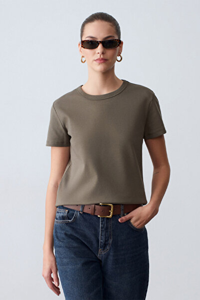Dilvin 32779 BİSİKLET YAKA TSHIRT