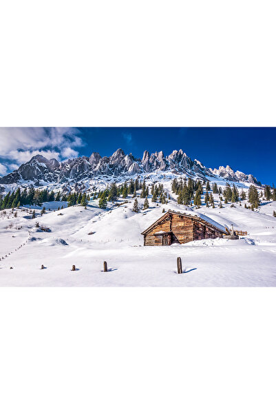 media Πίνακας σε καμβά: Χειμώνας στις διακοπές, 60 x 40 εκ.