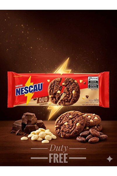 hijazigroup Nestlé Nescau Duo Chocolate Cookie 60GR