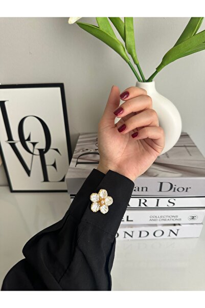 RENDA ACCESSORY İnci Düğme Kapağı 1 Adet