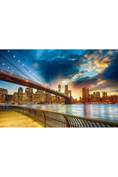 media Πίνακας σε καμβά Η δρόμος προς τη Νέα Υόρκη, 60 x 40 εκ.