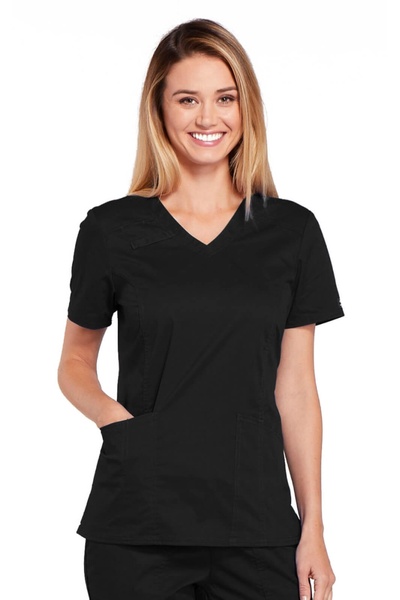 Cherokee Core Stretch Ιατρική Μπλούζα Cherokee 4710 Μαύρο L