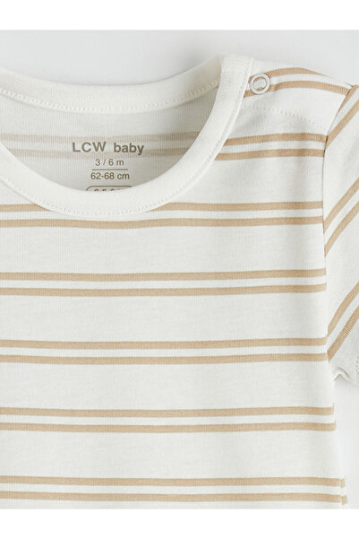 LC Waikiki Printed Baby Boy Snapback Body 3-Piece