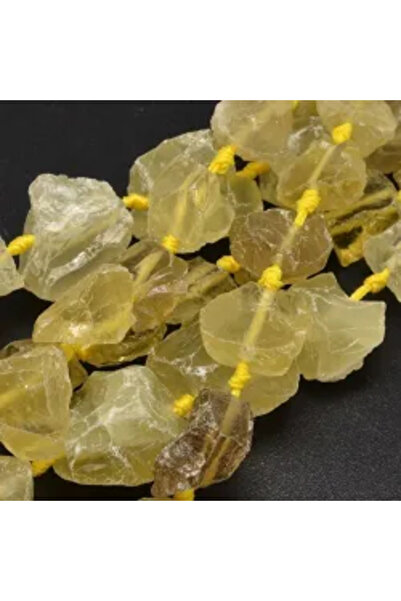 GemSale Margele cuart lemon brut 41cm~16buc