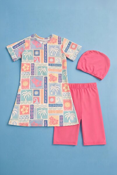 Perendi Αντηλιακό σετ μαγιό για κορίτσια