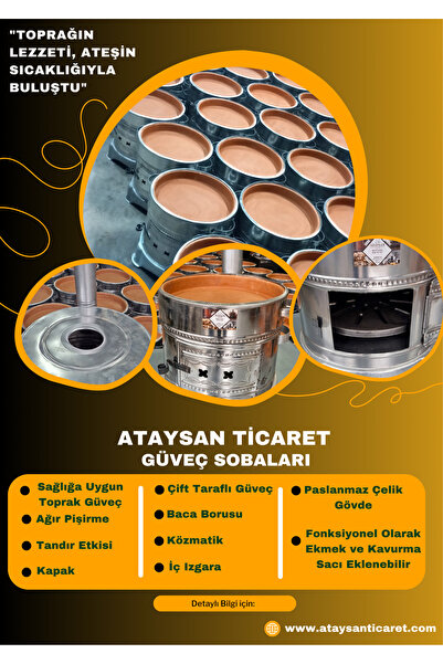 ATAYSAN TİCARET Çok Amaçlı Güveçli Mangal