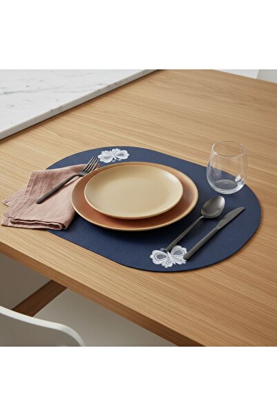 Grand Fine Art 2 τεμάχια Αμερικάνικου σερβιρίσματος από τεχνητό δέρμα - Εύκολ...