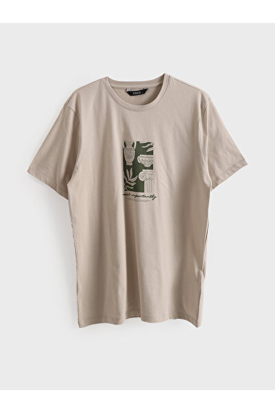 LC Waikiki Crew Neck Printed Men's T-Shirt