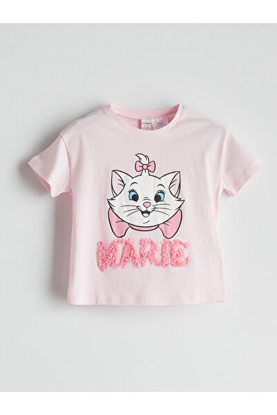 LC Waikiki Crew Neck Marie Printed Girls' T-Shirt