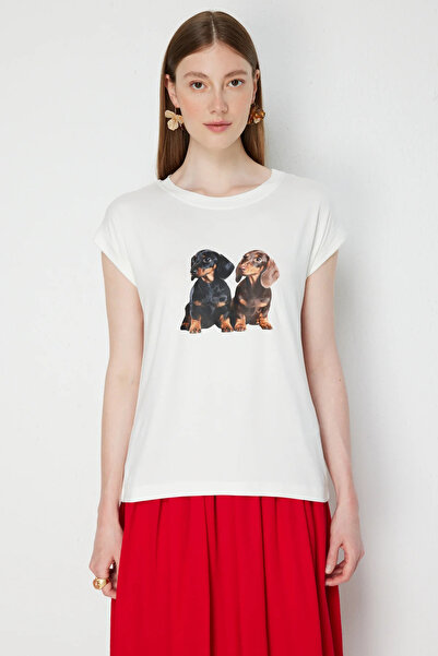 ON Γυναικεία μπλούζα 71498 εκρού