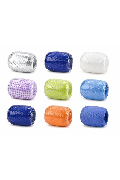 Home Set 10 role rafie decorativă colorată – 20 m