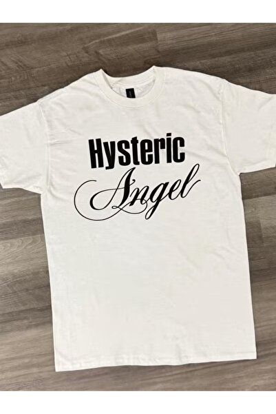 AEMİ Μπλουζάκι Unisex με στάμπα Hysteric Angel σε μεγάλο μέγεθος