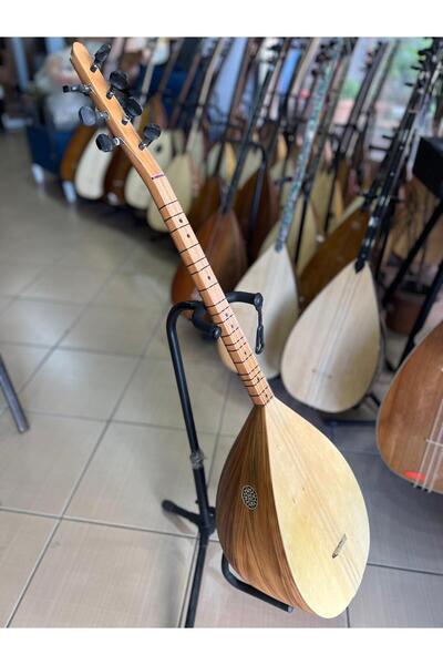 Bircanmüzik Kiraz Tekne Kısa Sap Bağlama (kılıf, yedek tel ve mızrap hediye)