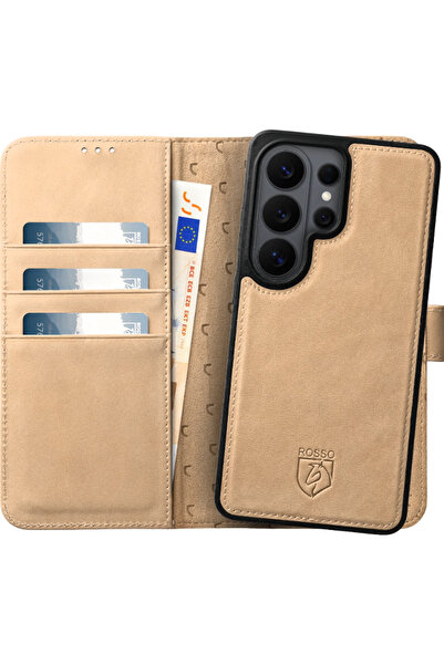 ROSSO Δερμάτινη Θήκη Πορτοφόλι με MagSafe – S26 Ultra