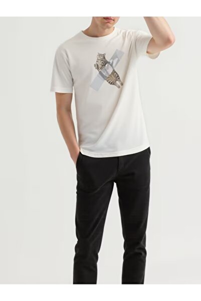 AEMİ Μπλουζάκι Unisex Oversize με στάμπα γάτας και λουράκια