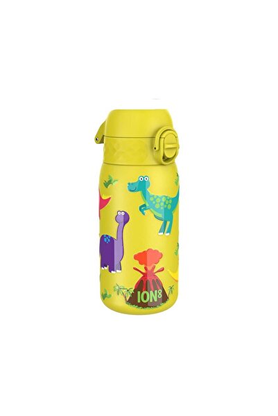 Ion8 - Paslanmaz Çelik Çocuk Suluk - Dinozorlar - 400 ml - Sızdırmaz