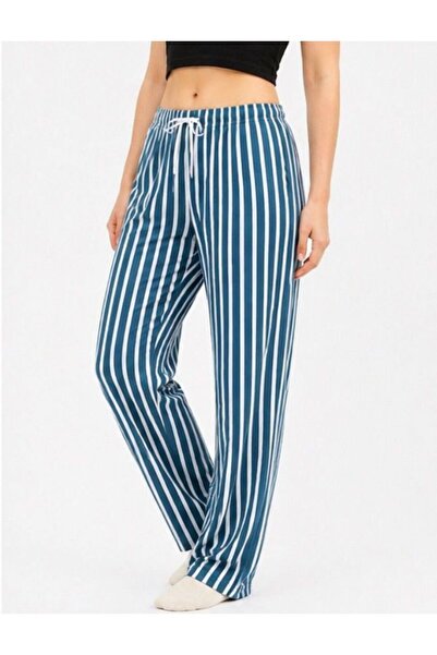 OTD STORE Women's Striped Pajama Bottoms with Elastic Waist, Comfortable Fit,...