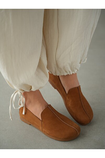 selin shoes Velcorin Γνήσιο Δερμάτινο Γυναικείο Παπούτσι με Λεπτομέρεια Μπροσ...