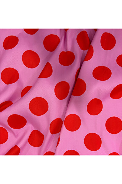 podyum baskı Maximalist Colorful Polka Dot Upholstery Fabric (for Kirlent Table Clothes, Sofa Covers, Etc.) 100X140 Piece Fabric