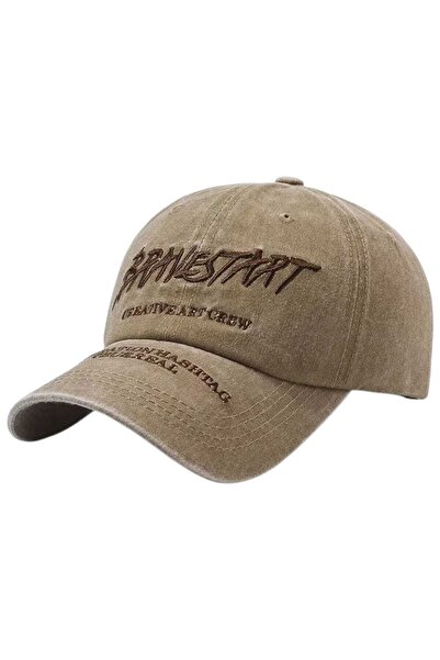 Uniquetrenders Unisex Vintage BRAVESTART Κεντημένο Ρυθμιζόμενο Καπέλο Μπέιζμπολ