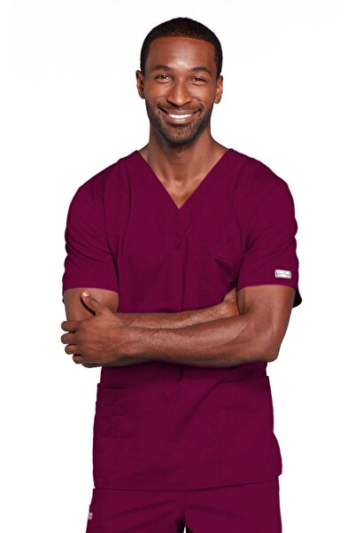 Cherokee Core Stretch Bluză medicală roșie S