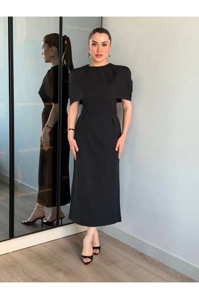 ROUPAS COLLECTİON Pelerin Elbise