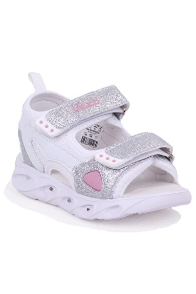 Vicco Roy 332P21Y189 Λευκά Ορθοπεδικά Καθημερινά Αθλητικά Σανδάλια για Κορίτσια