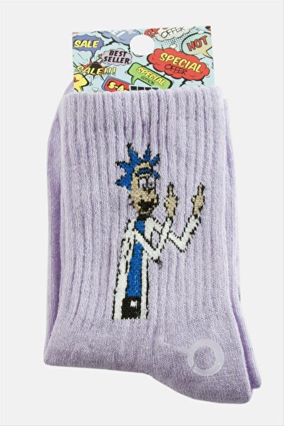 ZERO LAND Muratech Einstein College Socks 8*28 (174153) - Lilac