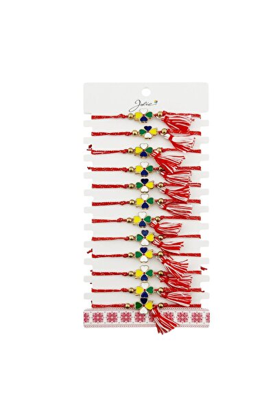 OEM Martisor de 1 Martie Bratara bijuterie cu Ciucure feminin, Design Trifoi ...