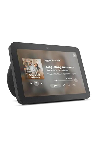 GÜMRÜK BEY Amazon Echo Show 8 (2. Nesil) – Akıllı Ekranlı Hoparlör, Alexa Des...