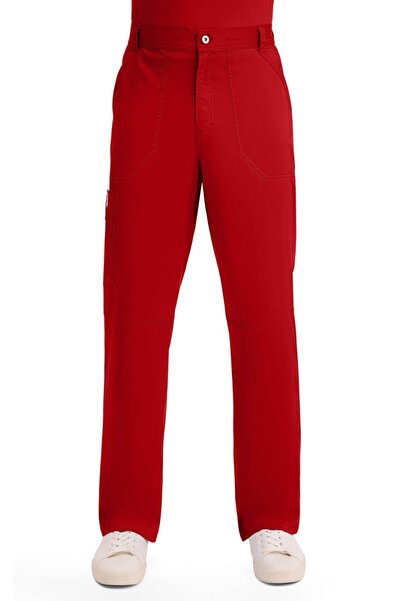 Cherokee UNIFORMS Ανδρικό Ιατρικό Παντελόνι Cargo Κόκκινο Cherokee XL