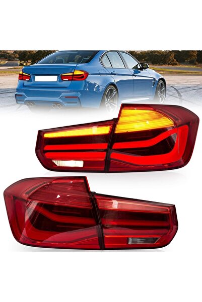 X POWER TUNİNG bmw 3.seri f30 lci dizayn kırmızı led stop lambası